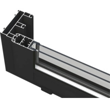 Detailansicht eines Fensterprofils