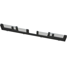 Fensterbank mit Glas und Halterungen