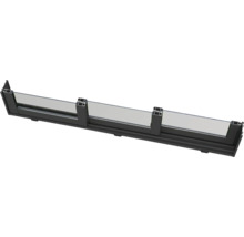 Rebord de fenêtre en aluminium avec verre