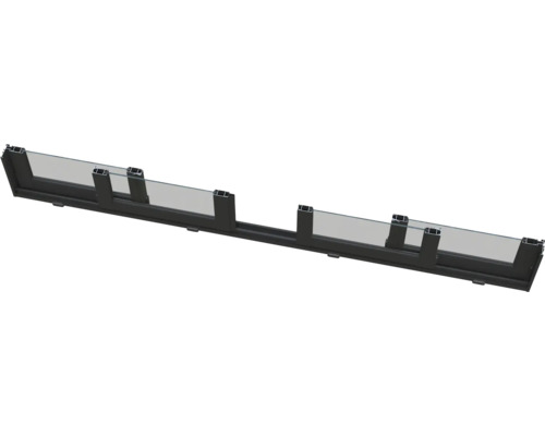 Balkongeländer aus Glas und Metall