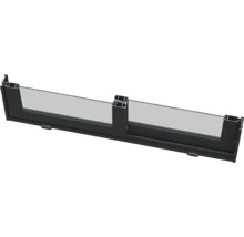 Fenêtre coulissante avec cadre en aluminium et vitrage