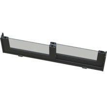 Châssis de porte coulissante avec remplissage en verre