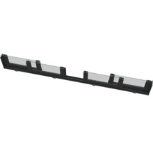 Glaselement mit schwarzem Rahmen für den Außenbereich