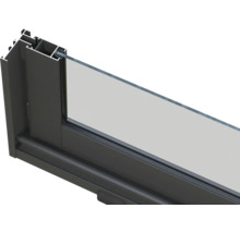 Vue détaillée d'une fenêtre avec cadre