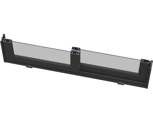 Fenêtre coulissante avec cadre en aluminium