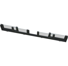 Garde-corps en verre avec profilé en aluminium