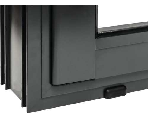 Vue détaillée d'une fenêtre avec cadre