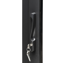 Türgriff mit Schlüssel im Schloss