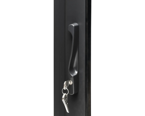 Türgriff mit Schlüssel im Schloss