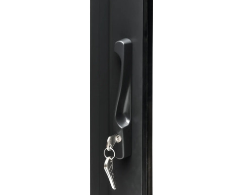 Türgriff mit Schlüssel im Schloss