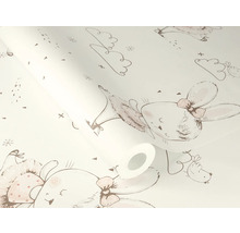 Papier peint avec motif de lapin