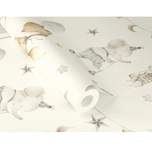 Rouleau de papier peint avec motifs d'animaux pour enfants