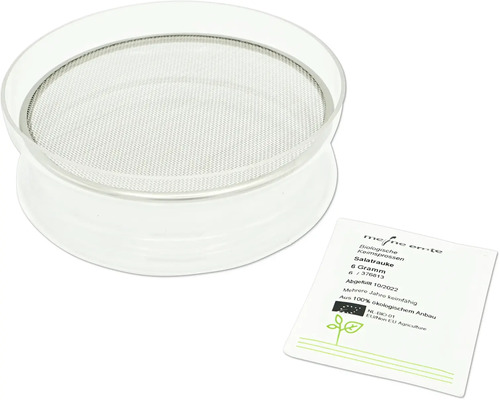 Germoir avec tamis et sachet de graines