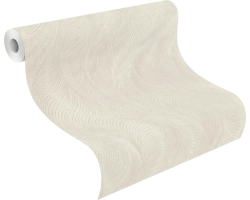 Rouleau de papier peint vinyle avec motif ondulé