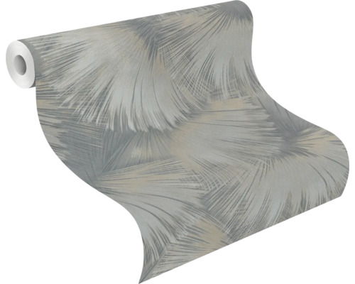 Rouleau de papier peint avec motif de plumes