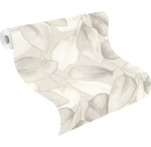 Rouleau de papier peint à motif de feuilles