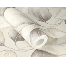 Rouleau de papier peint avec motif de feuilles