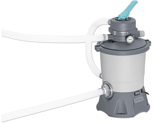 Système de filtration à sable avec tuyaux pour piscine