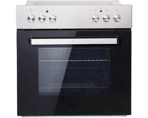 Elektroherd mit Bedienelementen und Sichtfenster