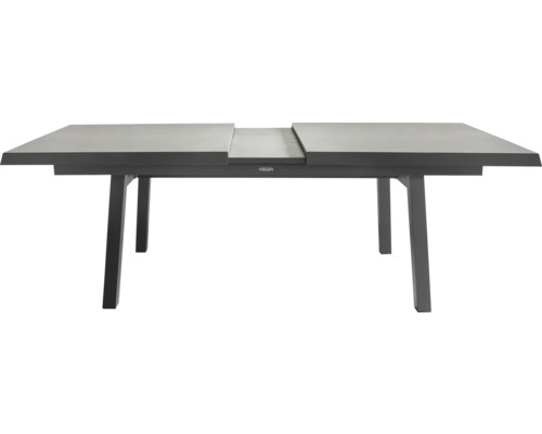Table de jardin extensible avec cadre en aluminium