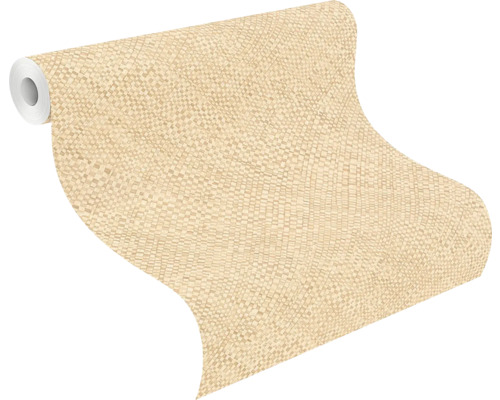 Rouleau de papier peint avec motif textile