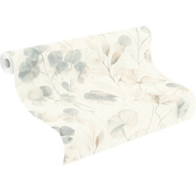 Rouleau de papier peint avec motif de plantes