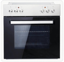 Cuisinière électrique avec plaque vitrocéramique et boutons rotatifs