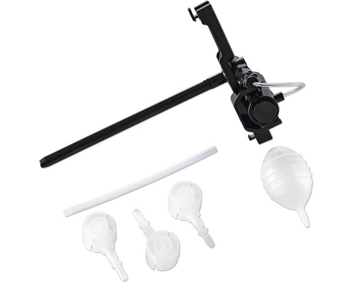 Spülkastenersatzteile inklusive Füllventil, Ablaufschlauch und Dichtungen