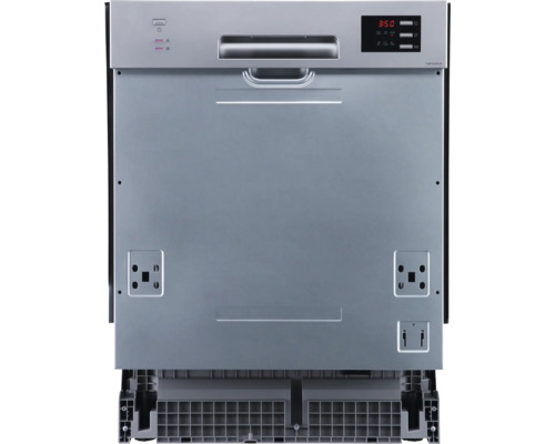 Lave-vaisselle avec affichage numérique.