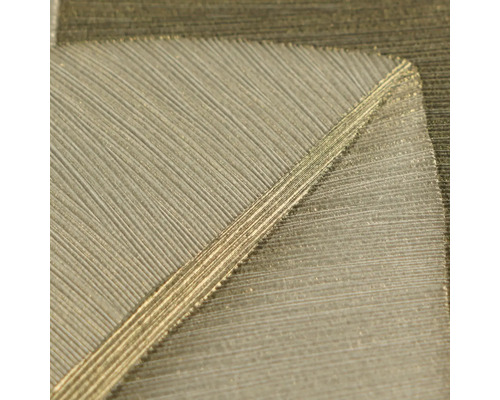 Detailaufnahme einer Tapete mit Federdesign