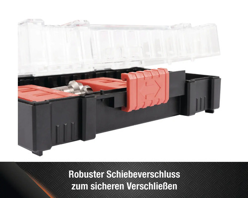 Bohrer-Set im Koffer mit Schiebeverschluss