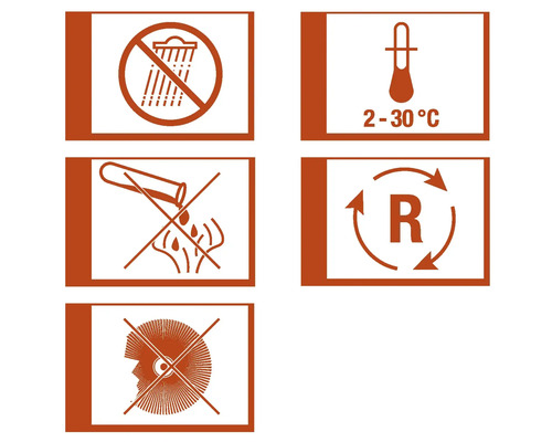 "Symbol: Nicht der Kanalisation zuführen