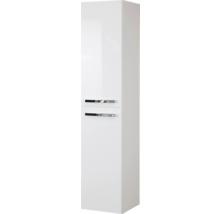 Hochschrank mit zwei Türen und Griffen