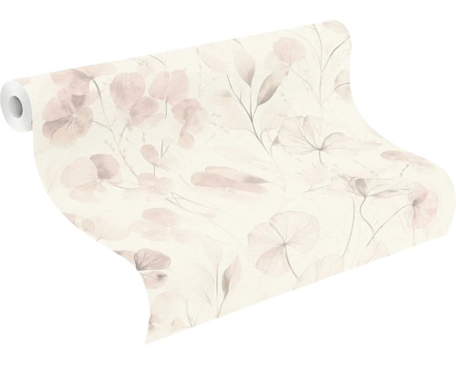 Rouleau de papier peint à motifs floraux