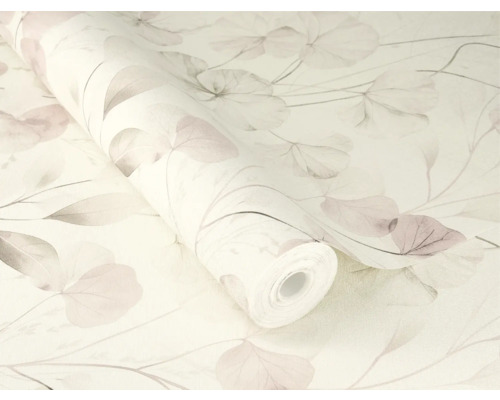Rouleau de papier peint à motif floral