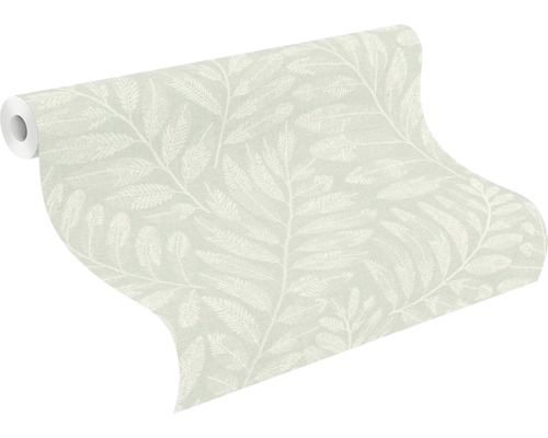 Rouleau de papier peint avec motif de feuilles