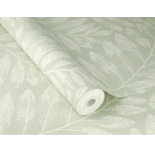 Rouleau de papier peint avec motif de feuilles