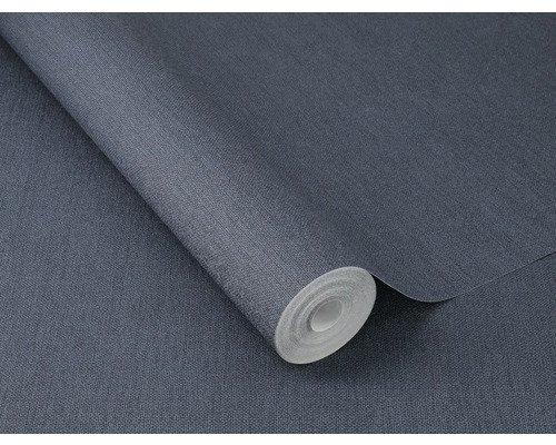 Rouleau de papier peint textile gris
