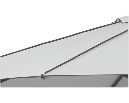 Vue détaillée d'un parasol