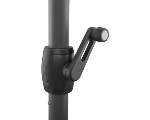 Mécanisme de manivelle d'un parasol