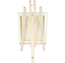 Chevalet en bois avec toile