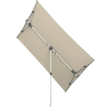 Parasol rectangulaire avec structure en métal