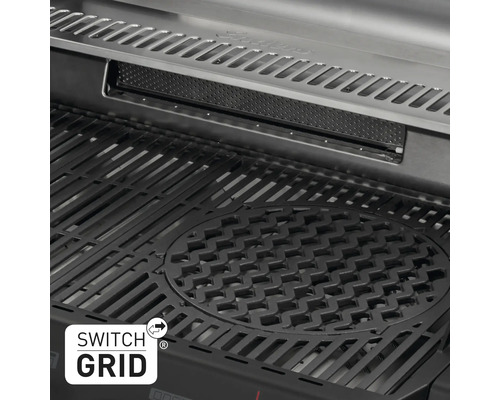 Detailansicht eines Enders Grills mit Switch Grid System.