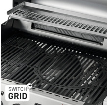 Grill avec grille de maintien au chaud et grille de cuisson Switch Grid