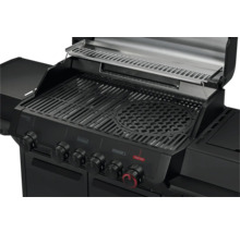 Barbecue à gaz Monroe Pro avec grille et support de maintien au chaud