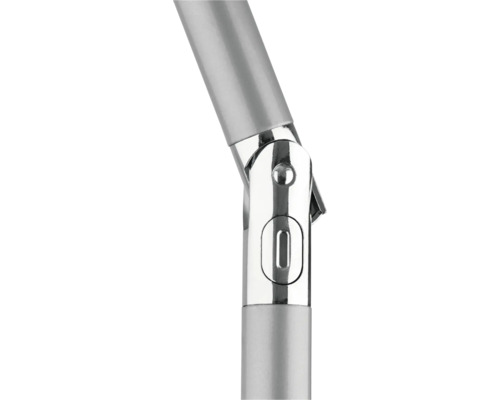 Detailaufnahme einer verstellbaren Rohrverbindung