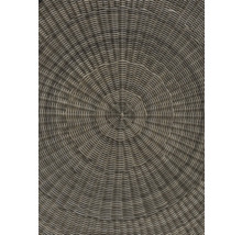 Detailansicht eines runden Flechtmusters