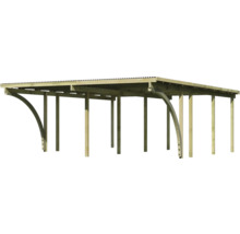 Holzcarport mit Dach
