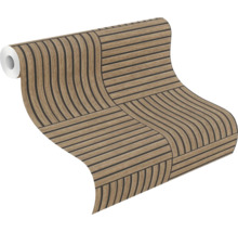 Tapetenrolle mit Holzplankenmuster
