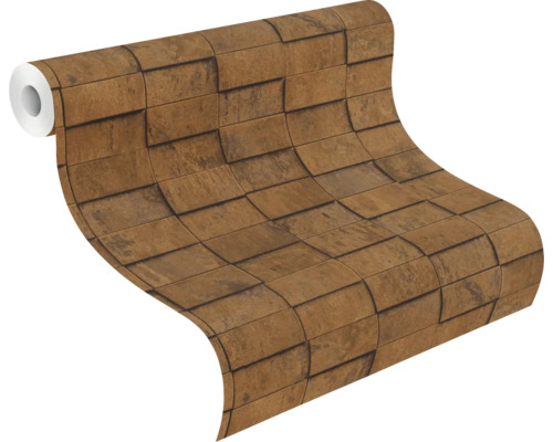 Tapetenrolle mit Steinmuster